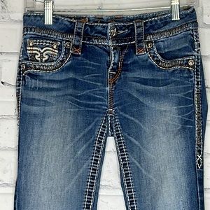 Rock Revival Blue Boot Cut Jeans